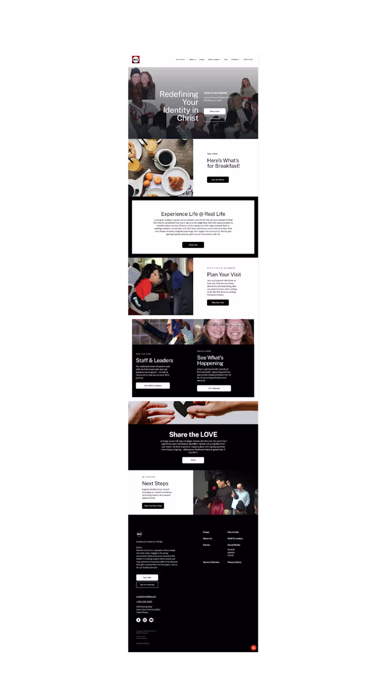 Cover image for Church Website on Nucleus Platform