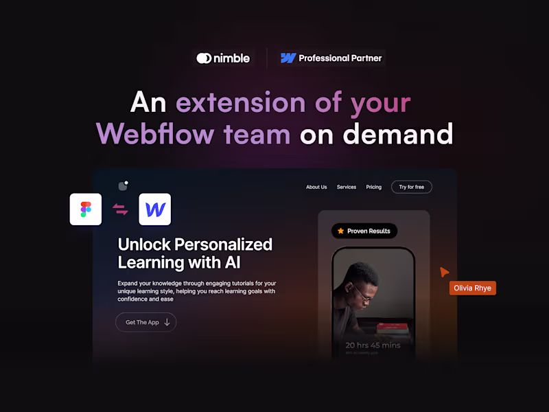 Cover image for Figma to Webflow