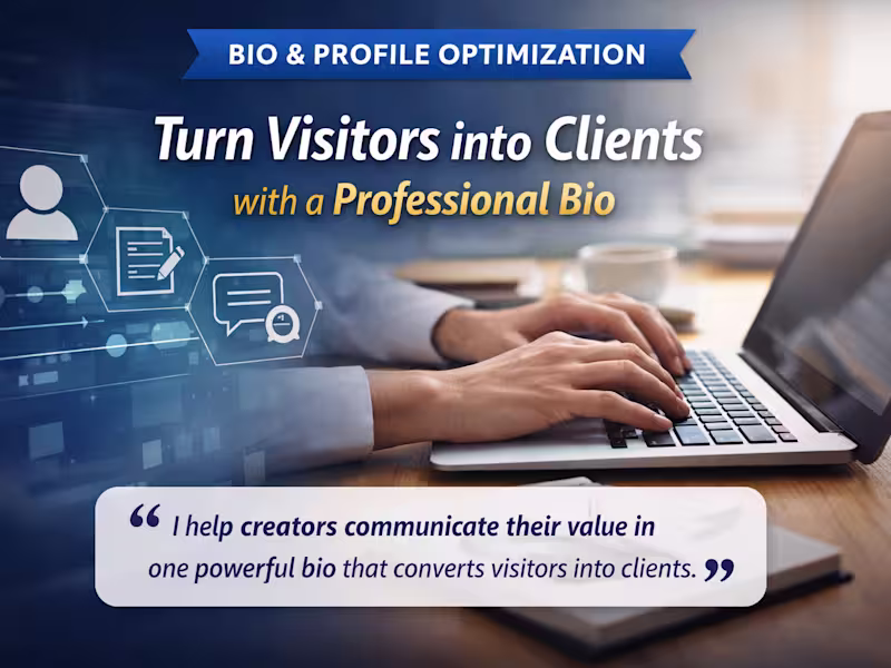 Cover image for Bio Optimization for Freelancers