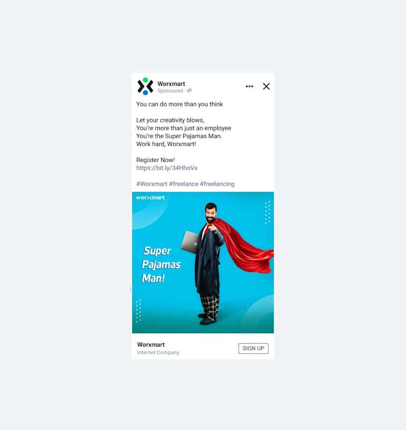 Cover image for Facebook ads (Conversion ads)