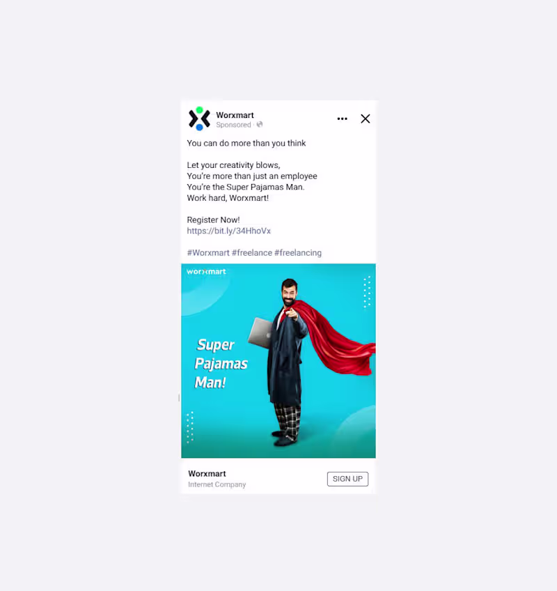 Cover image for Facebook ads (Conversion ads)