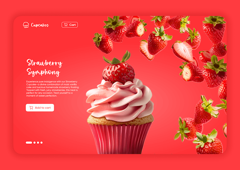 Cover image for Cupcake website - Figma interactions