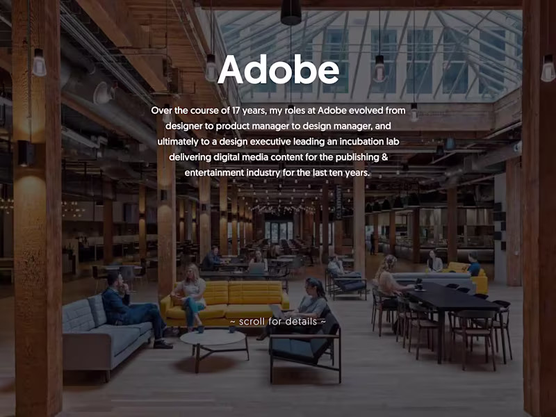 Cover image for Adobe - Experience Matters