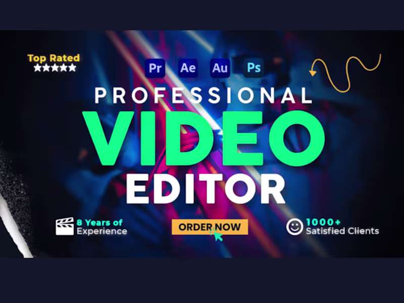 Cover image for Professional Video Editing Service