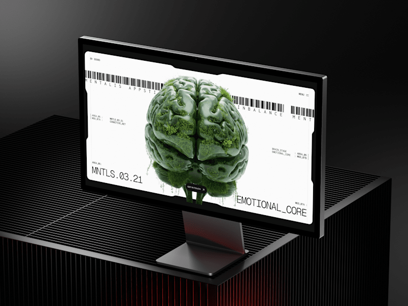 Cover image for Speculative UI Concept for Mental Healthcare