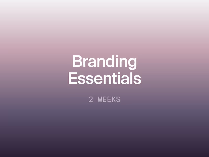 Cover image for Branding Essentials
