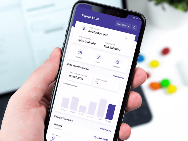 Cover image for Merkatin - Cashier App for Mall Tenants