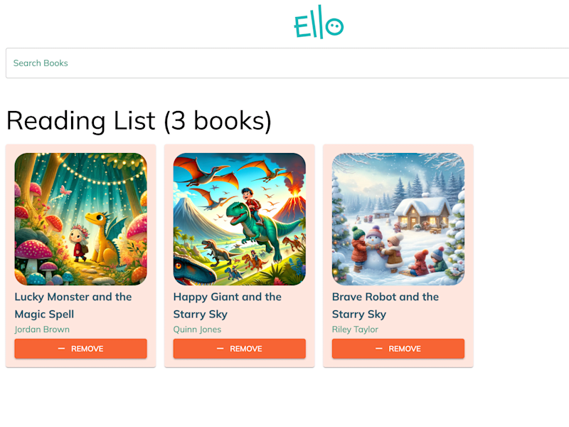 Cover image for Ello Books Teacher Portal