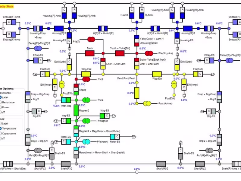 Cover image for Thermal analysis of electric motor