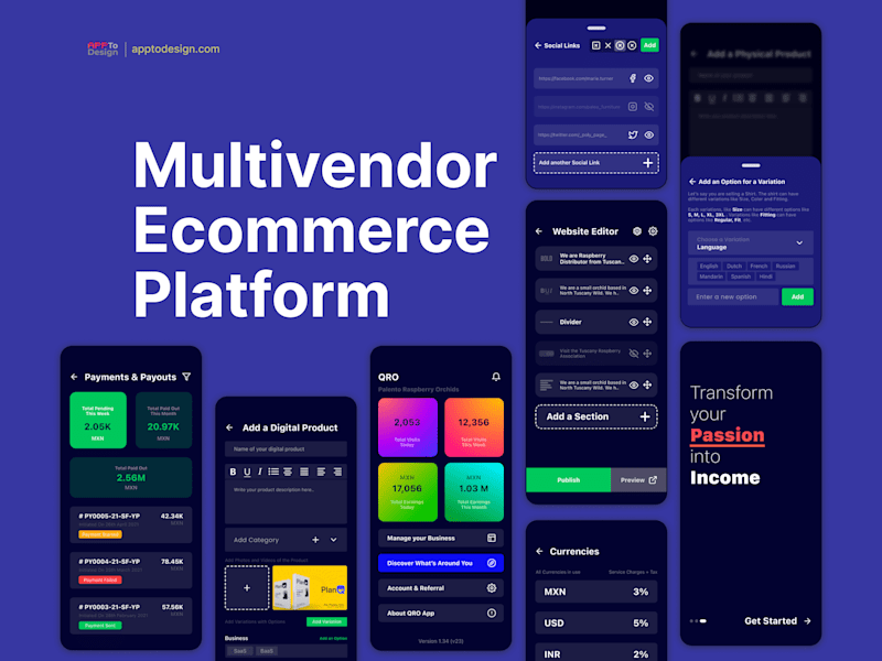 Cover image for 50+ Bold and Modern Mobile App UI Screens - iOS and Android