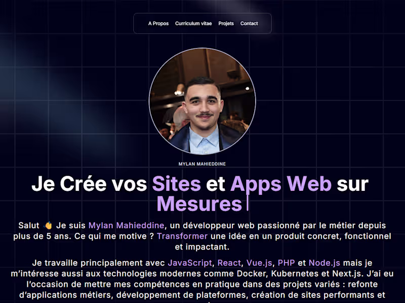 Cover image for Création de sites web