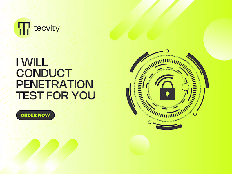 Cover image for I will conduct penetration test on your application