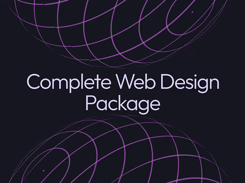 Cover image for Professional Web Design Services