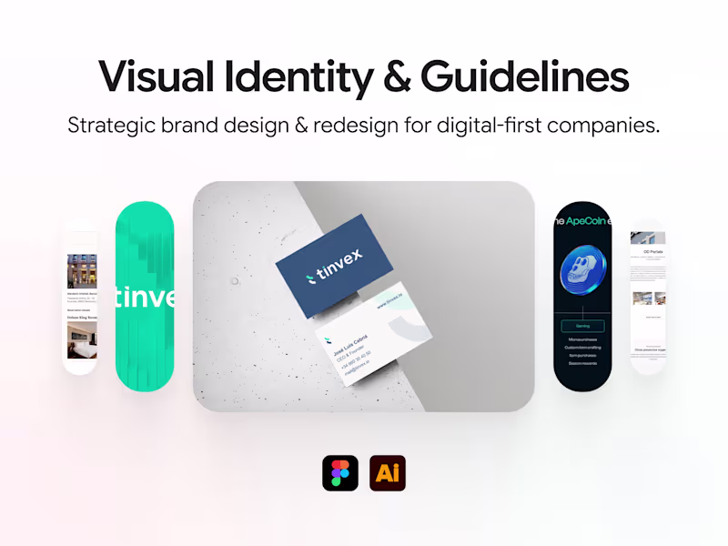 Cover image for Branding Visual Identity & Guidelines