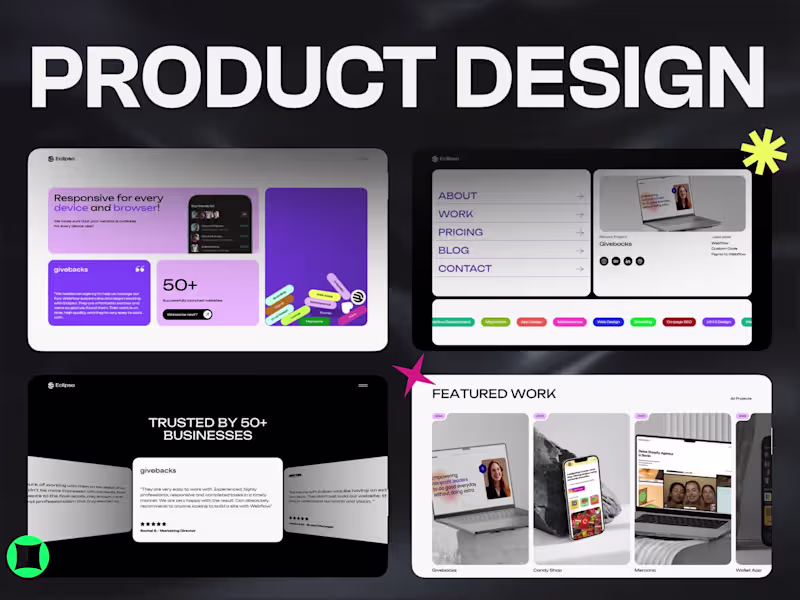 Cover image for Full Premium UI/UX Design for Your Brand!