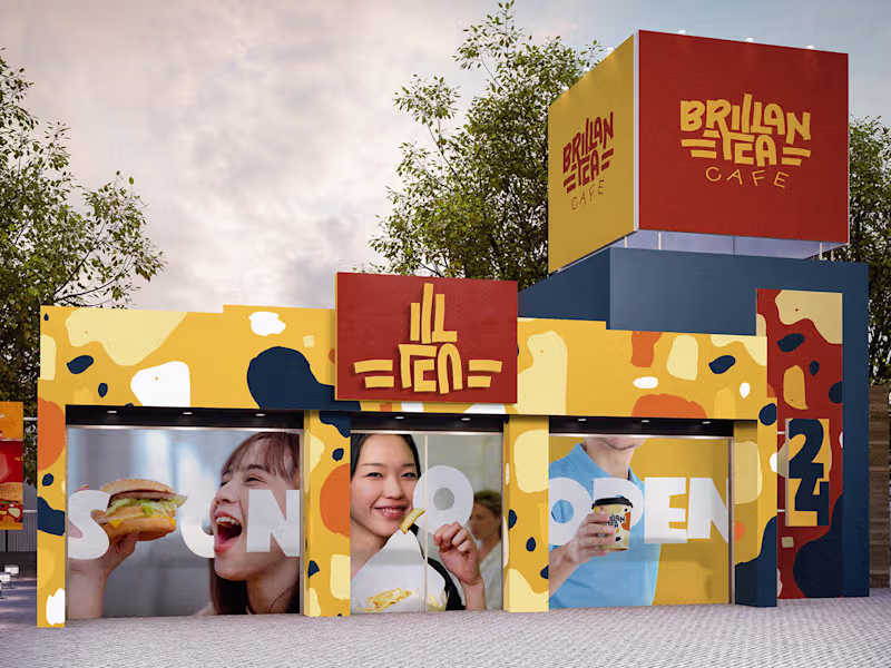 Cover image for Brilliant and Tasty Food - BRILLANTEA CAFE