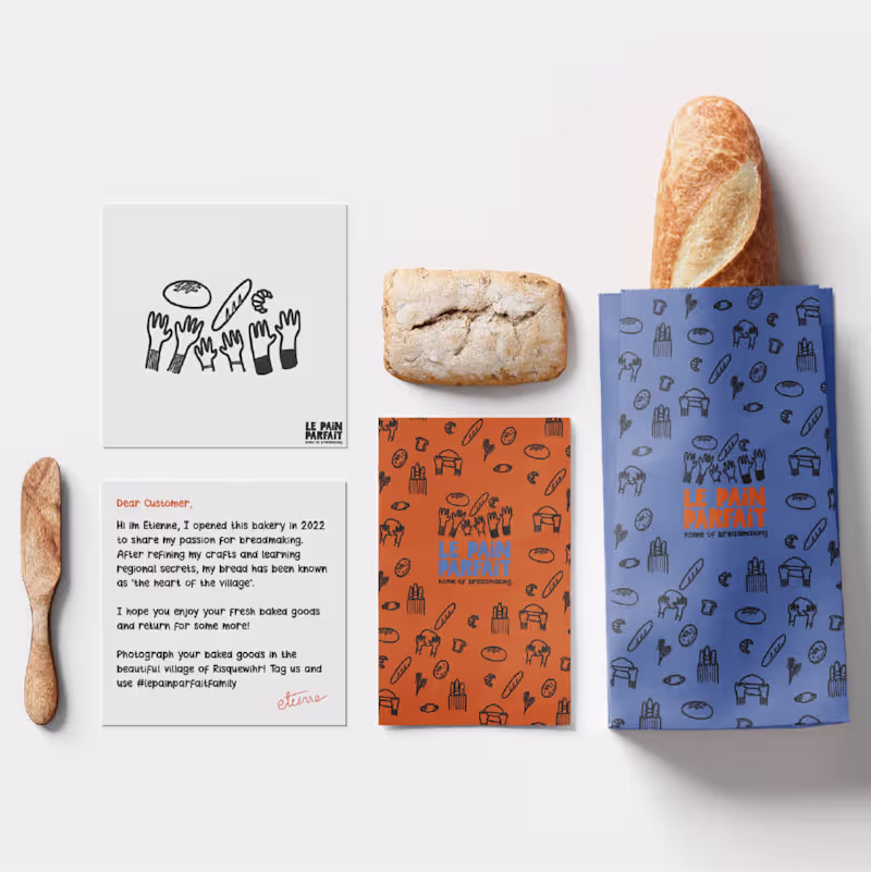 Cover image for Le Pain Parfait: Bread Bakery Brand Identity