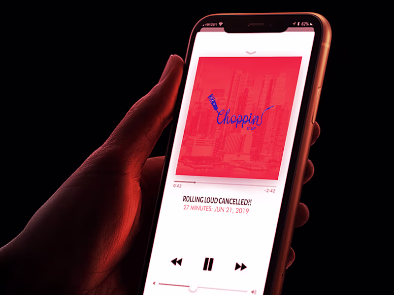 Cover image for Choppin' It Up: Podcast Branding