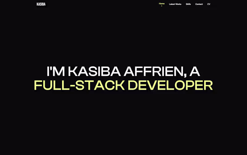 Cover image for A high-performance developer portfolio website