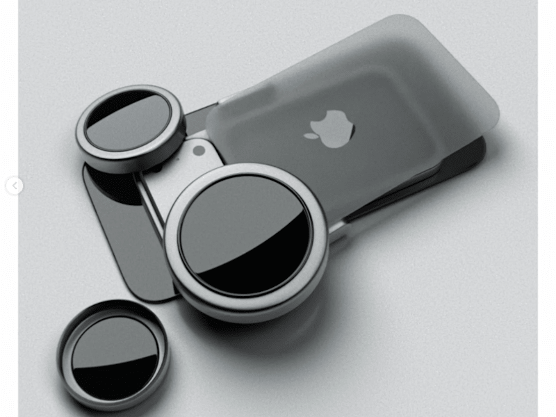 Cover image for Drop testing my concept phone I designed in 3D.