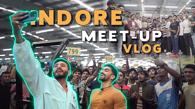Cover image for Indore Meet-Up :) - YouTube