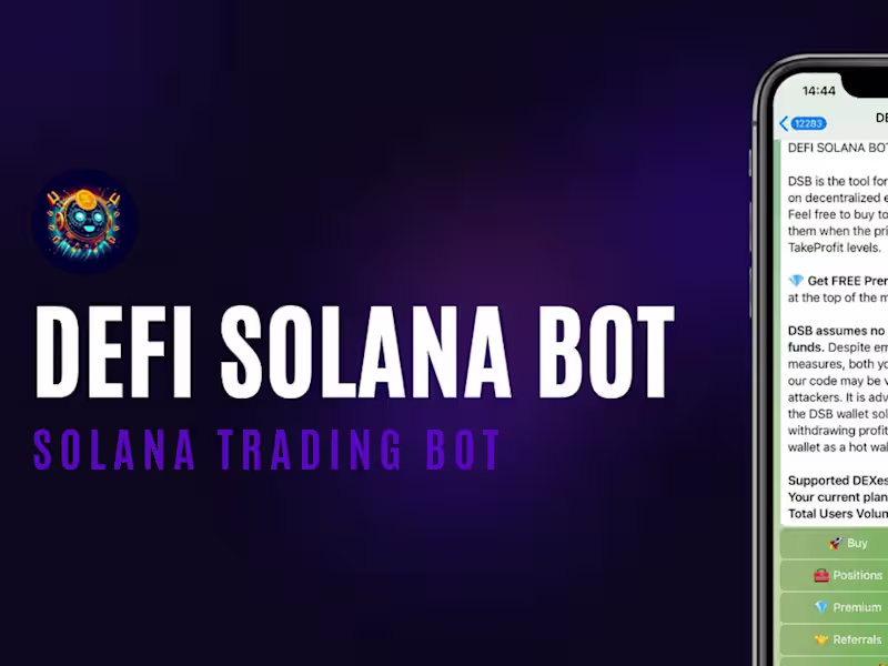 Cover image for  Solana Trading Bot Development