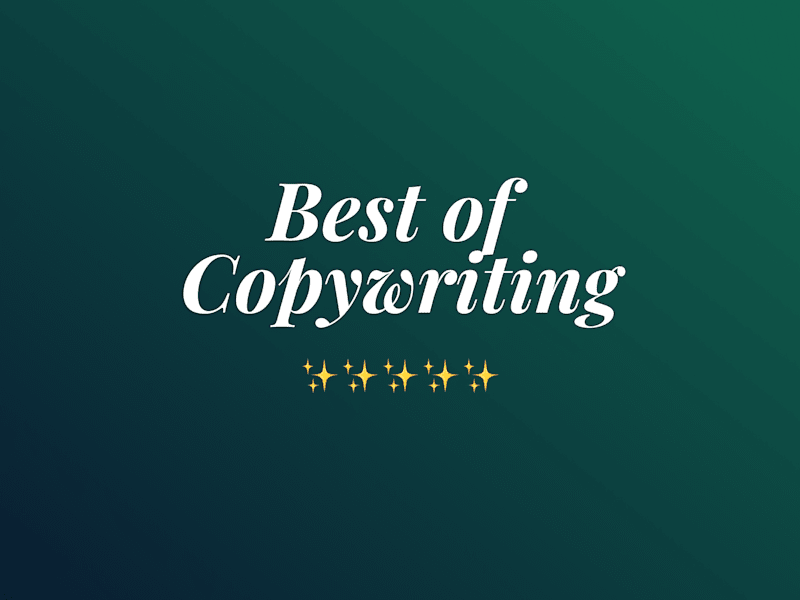 Cover image for Best of Copywriting