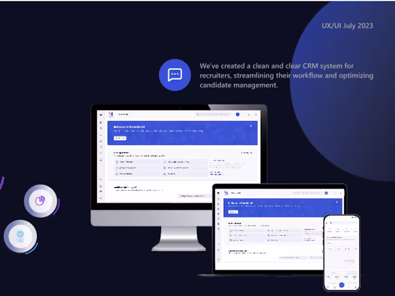 Cover image for CRM Recruiter Dashboard