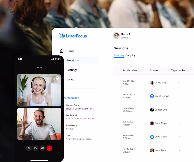 Cover image for Laserfocus