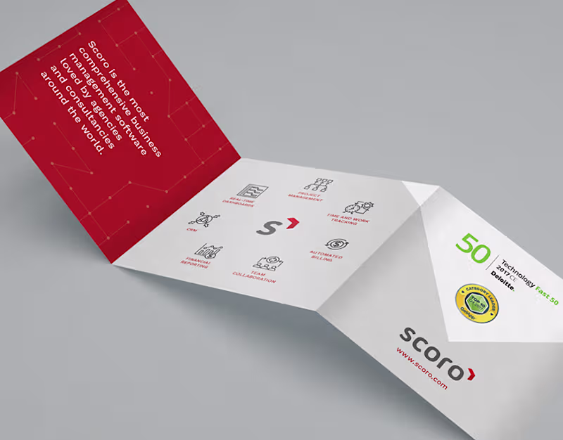 Cover image for Scoro Overview Brochure