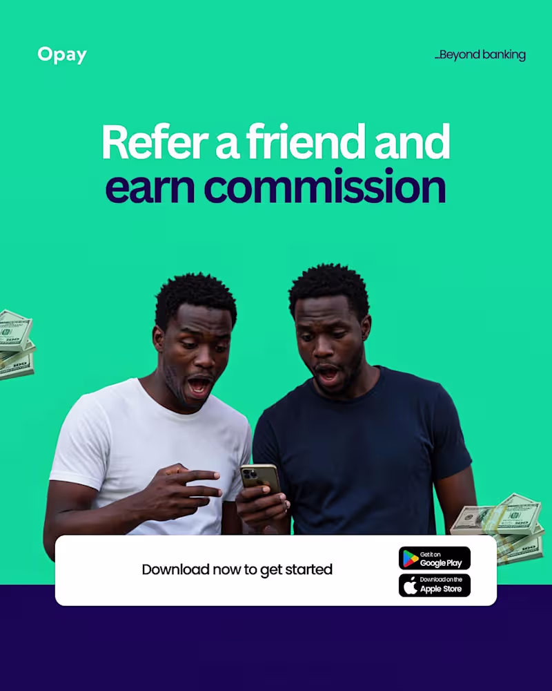 Cover image for Social media designs for opay. Opay is microfinance bank,so ...