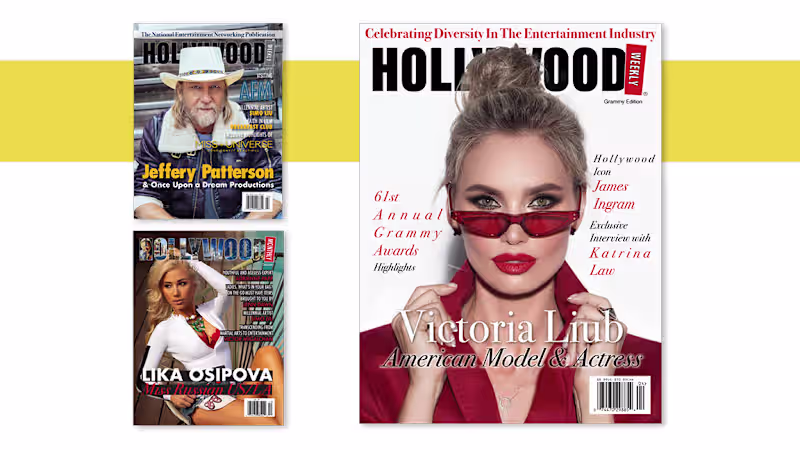 Cover image for Editorial Design: Hollywood Weekly Magazine