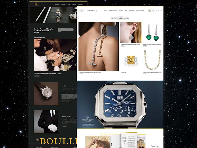 Cover image for deBoulle - Shopify Store Development