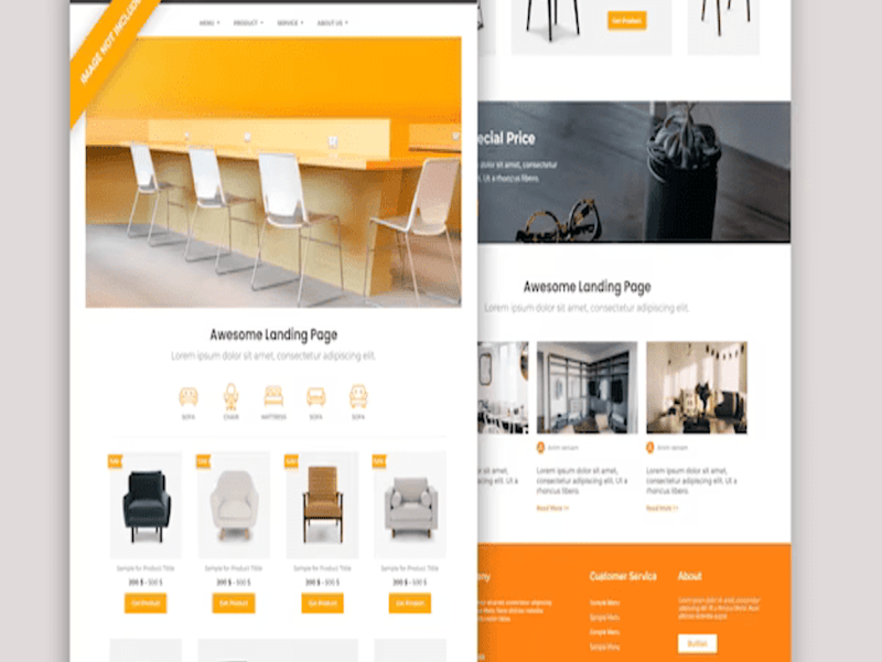 Cover image for Stunning WordPress Furniture Website Design