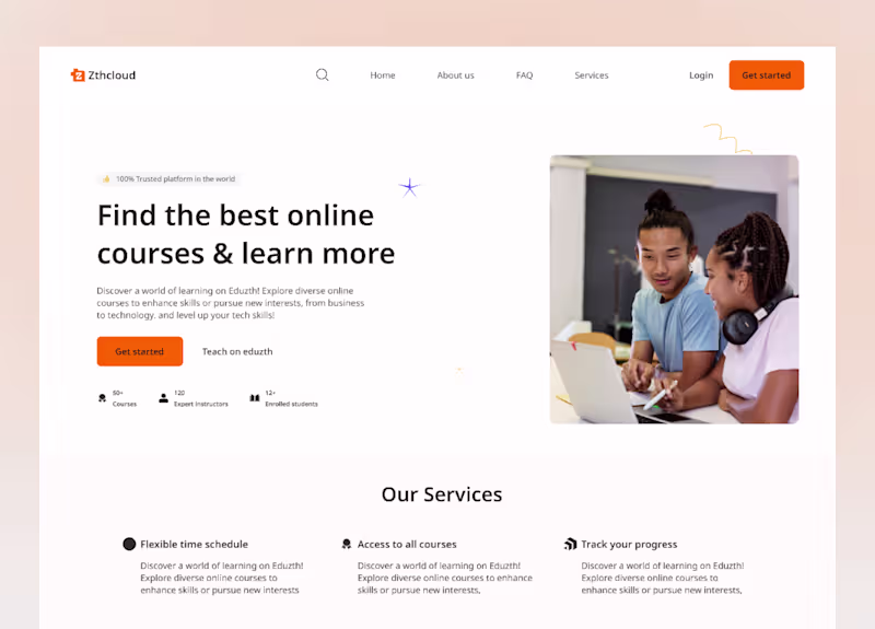 Cover image for ZTH Cloud website