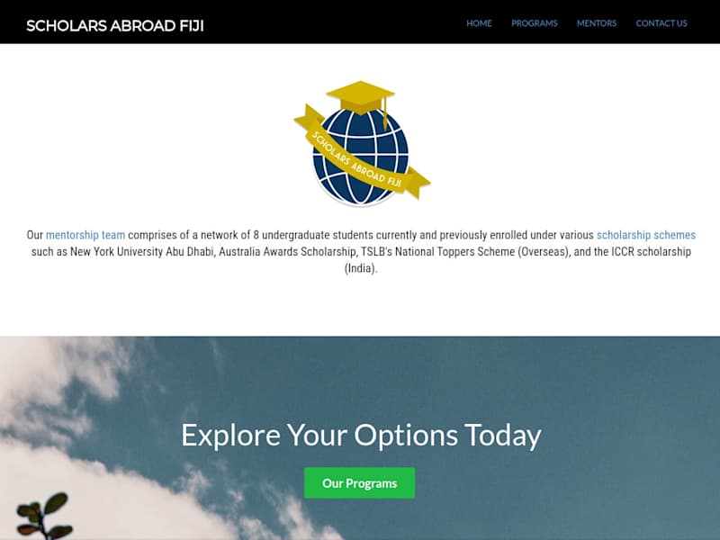 Cover image for Scholars Abroad Fiji