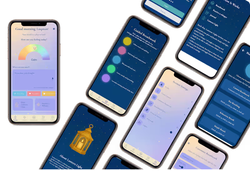 Cover image for Lantern Light: Calm Space