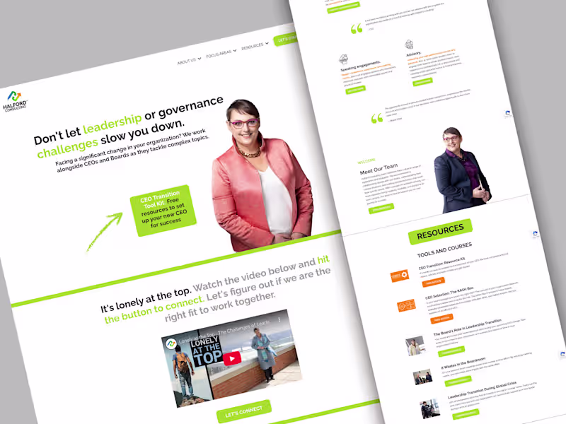 Cover image for Major Website Redesign and development on Kajabi platform