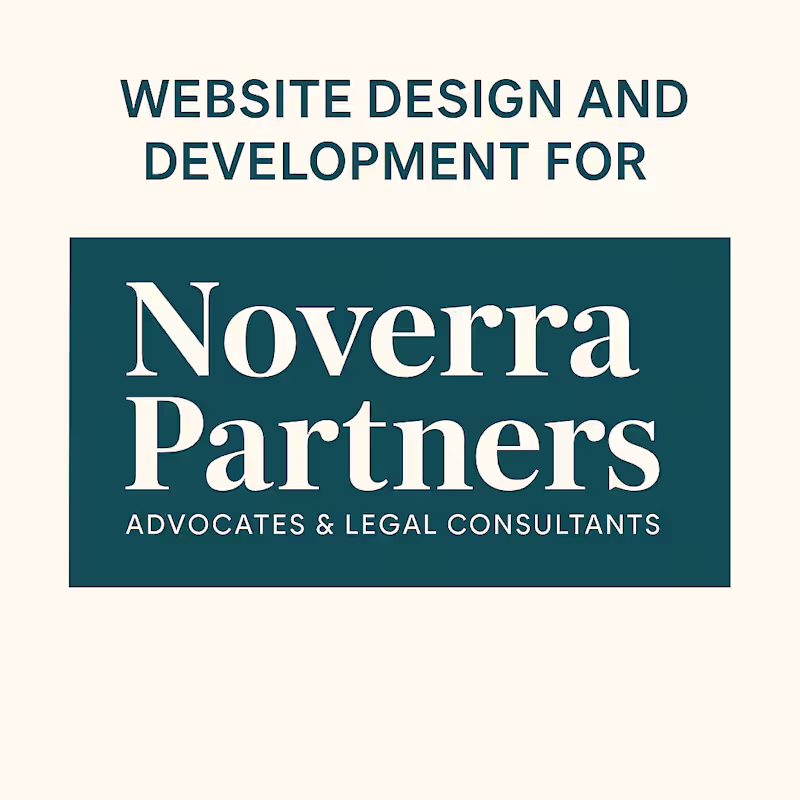 Cover image for Web Design and Development for Noverra Partners