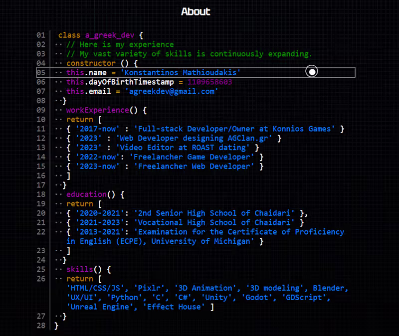 Cover image for AGreekDev