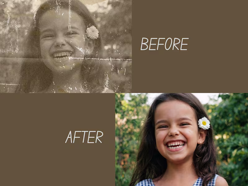 Cover image for I enhanced facial features with