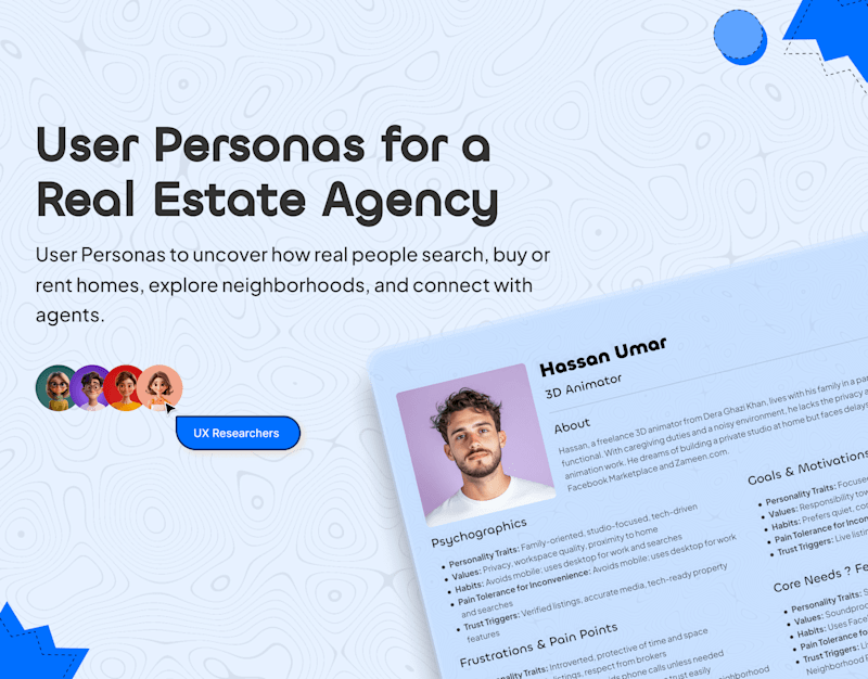 Cover image for User Personas for a Real Estate Agency