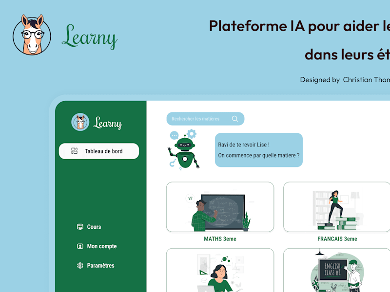 Cover image for Learny : Plateforme d'Assistance IA pour les Élèves du Burkina