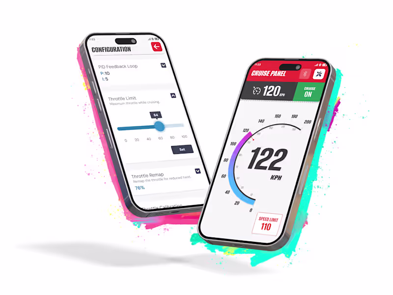 Cover image for Motorcycle Cruise Control App Design