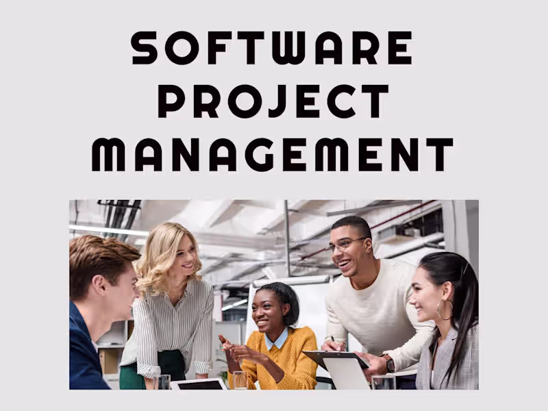 Cover image for Software Project Management - Web, Mobile apps, Web apps
