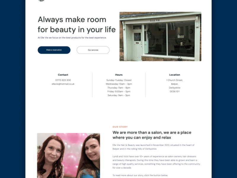 Cover image for Website Design & Webflow Build