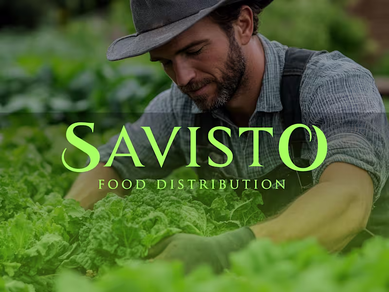Cover image for Savisto – Minimalist Branding for a Food Distribution Company!