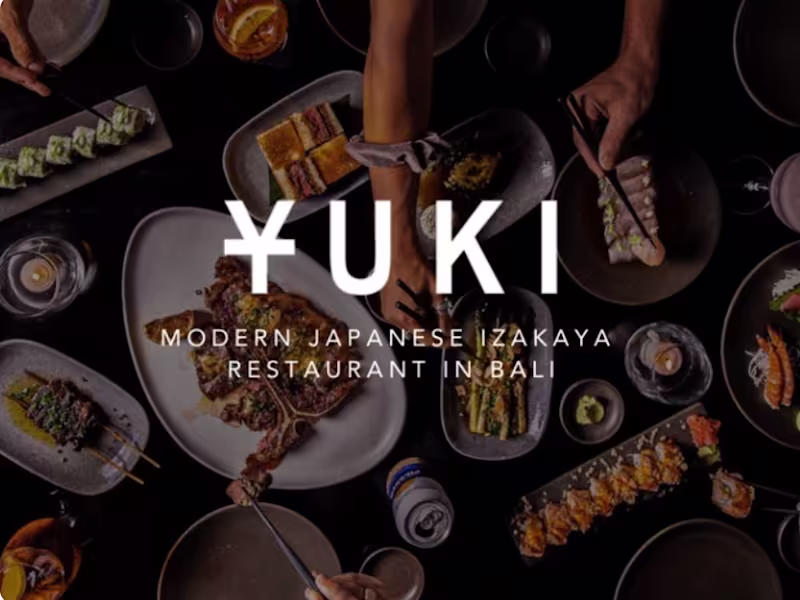 Cover image for High-End Japanese Restaurant Branding & Creative Direction