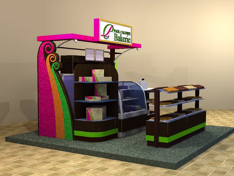 Cover image for Flagship Kiosk Design (4x4m to 5x5m)
