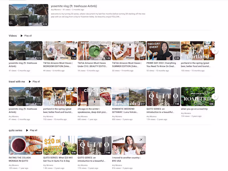 Cover image for Ary Moreno - YouTube